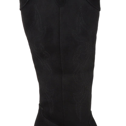Bota Taco Negra Mujer 53782