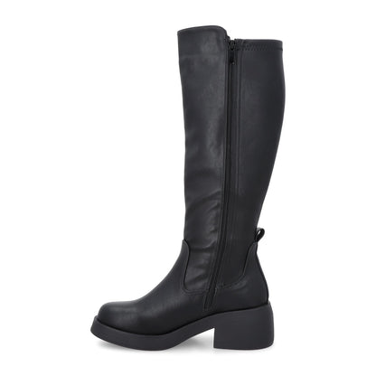 Bota Taco Negra Mujer 55251