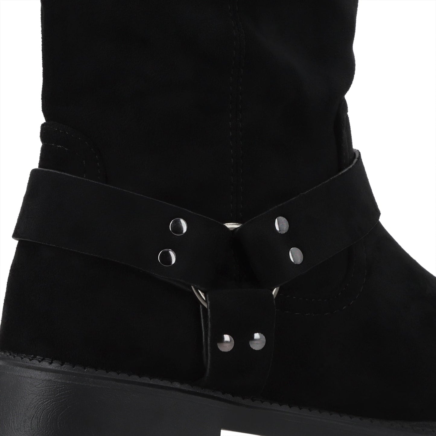 Bota Taco Negra Mujer 55331