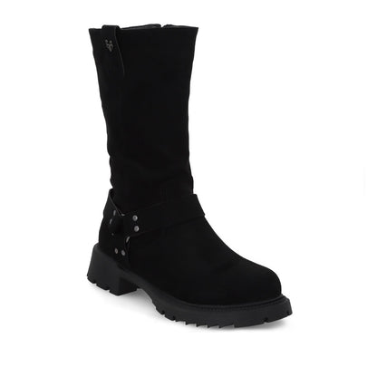 Bota Taco Negra Mujer 55331