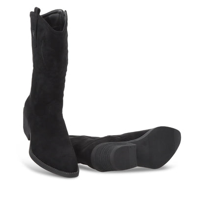 Bota Taco Negro  Mujer 23714