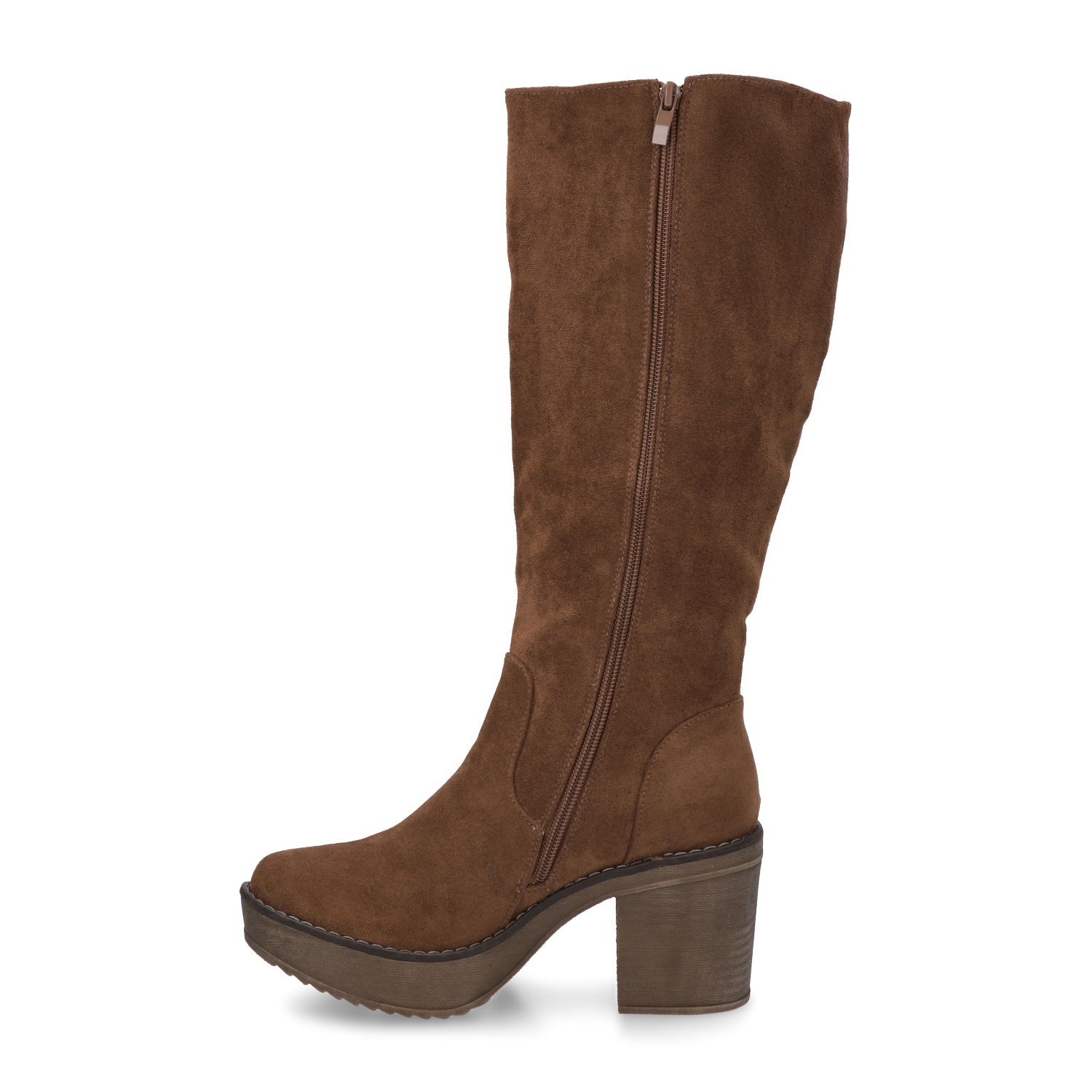 Bota Tacón Café Mujer 13501 - Gotta Mexico