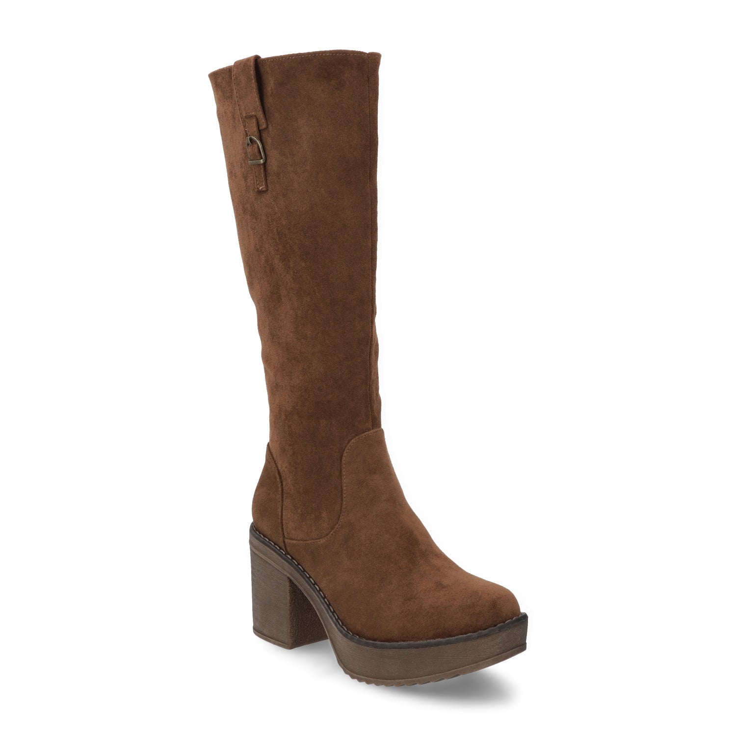 Bota Tacón Café Mujer 13501 - Gotta Mexico