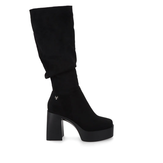 Bota Tacón Negro Mujer 45773 - Gotta Mexico