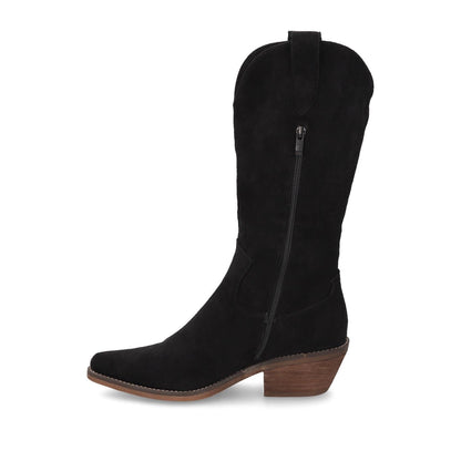 Bota Texana Negra Mujer 23715