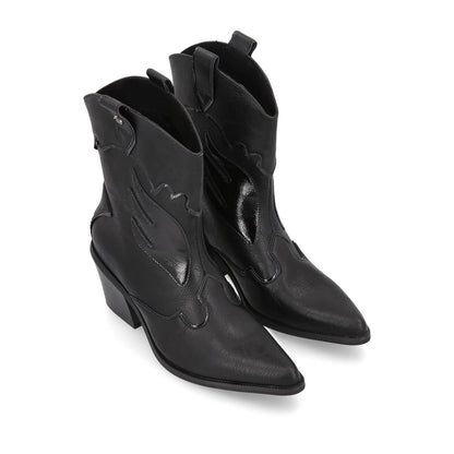 Bota Texana Negra Mujer 33760