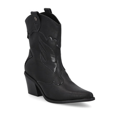 Bota Texana Negra Mujer 33760