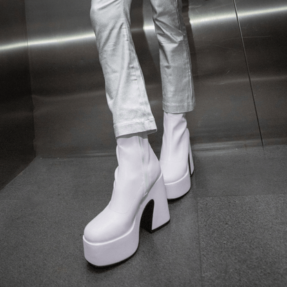 Botín Blanco Mujer 35702