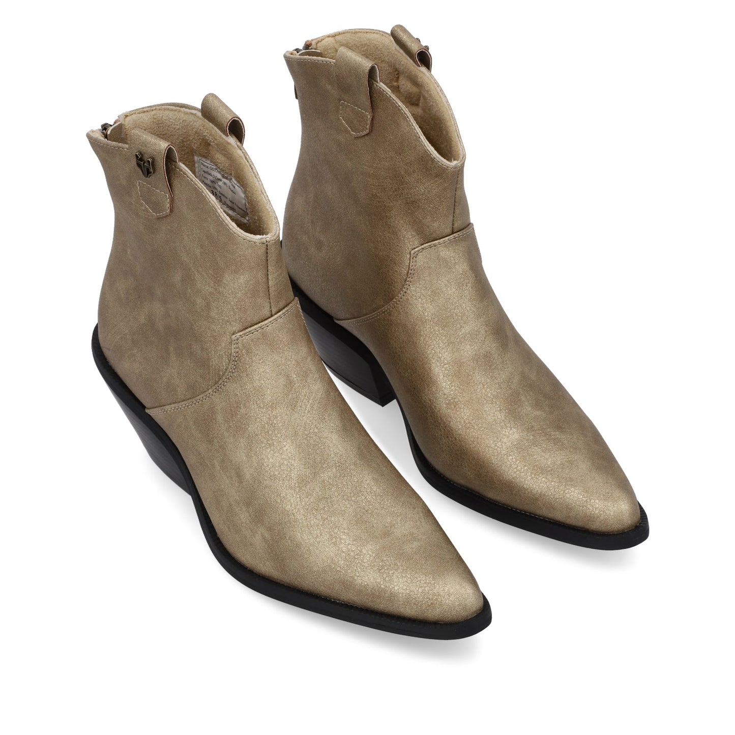 Botín Dorado Mujer 33753