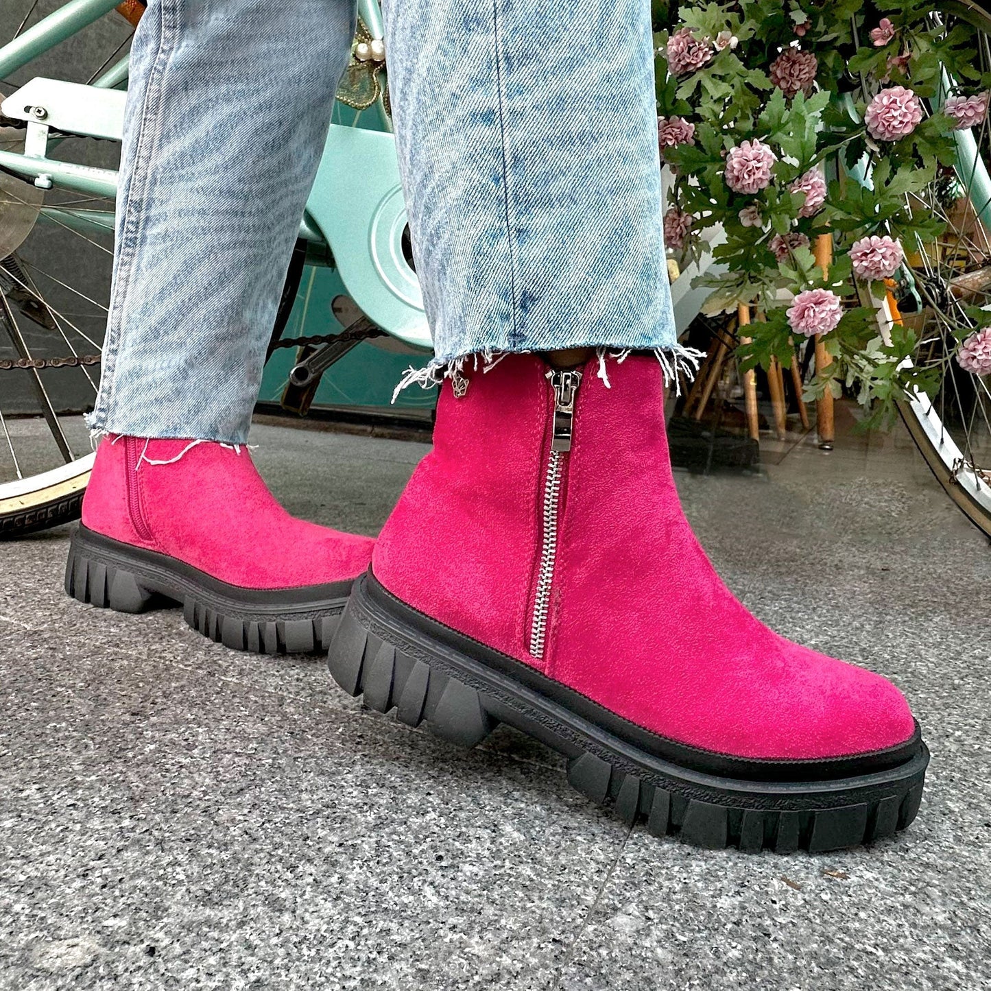 Botín Fucsia Mujer 35922 - Gotta Mexico