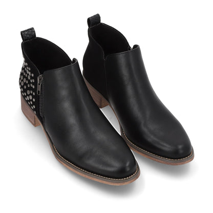 Botín Negro Mujer 13555 - Gotta Mexico