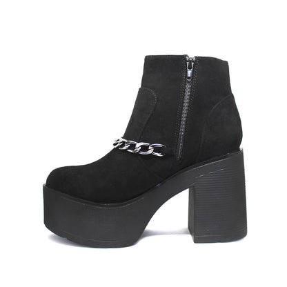 Botín Negro Mujer 15033