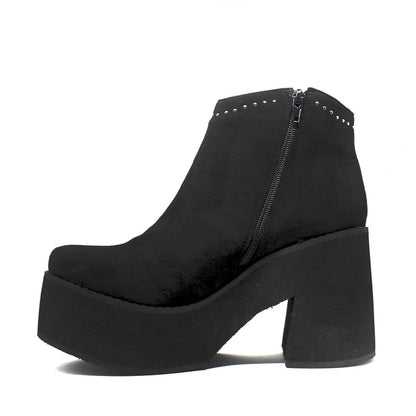 Botín Negro Mujer 15041