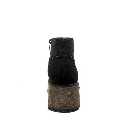 Botín Negro Mujer 15112