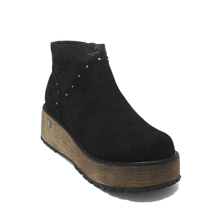 Botín Negro Mujer 15112