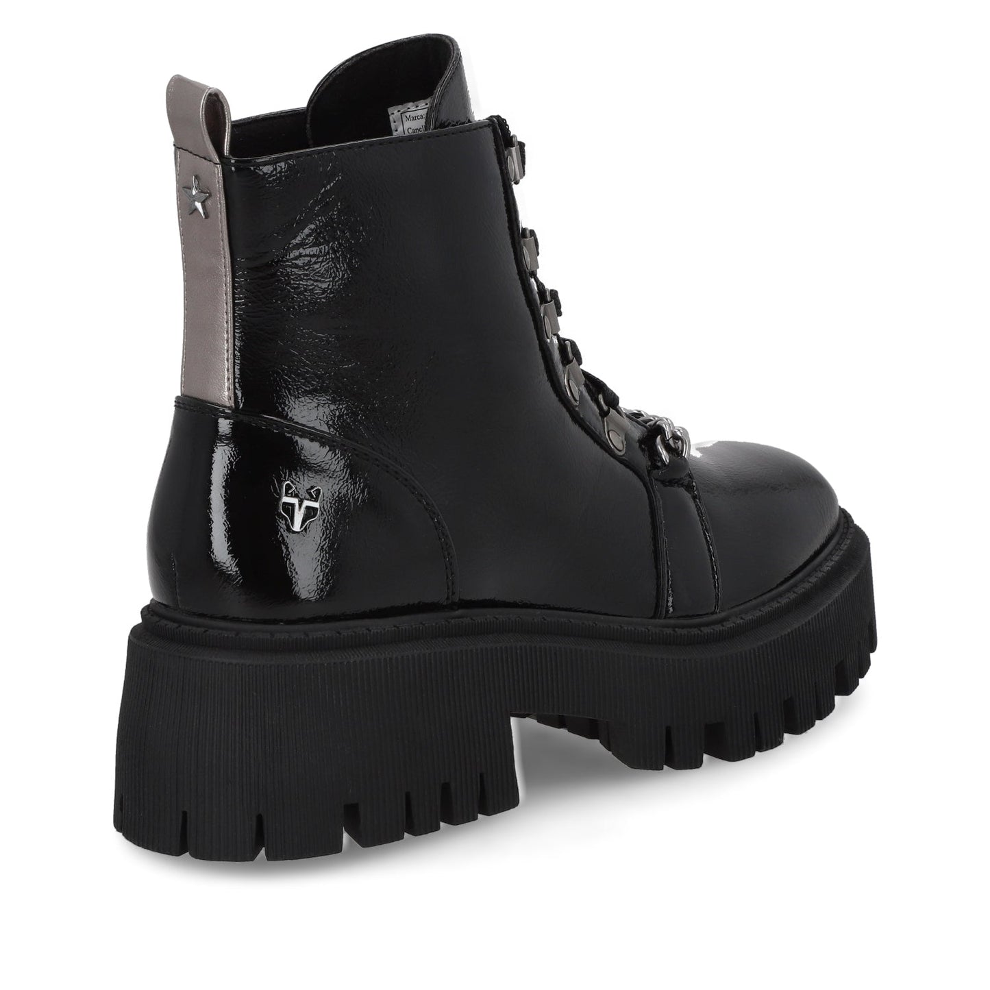 Botín Negro Mujer 23506