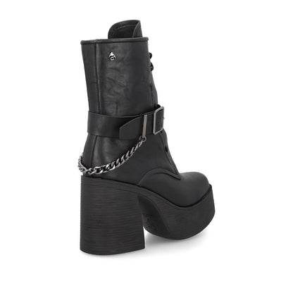 Botín Negro Mujer 25634