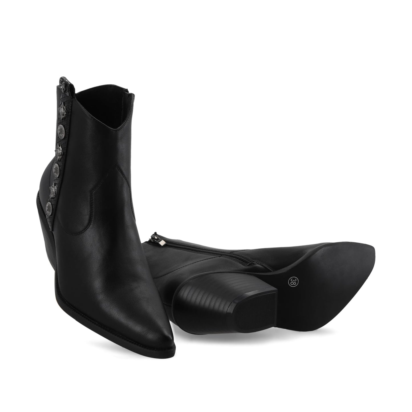 Botín Negro Mujer 33752