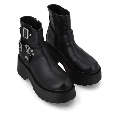 Botín Negro Mujer 35804
