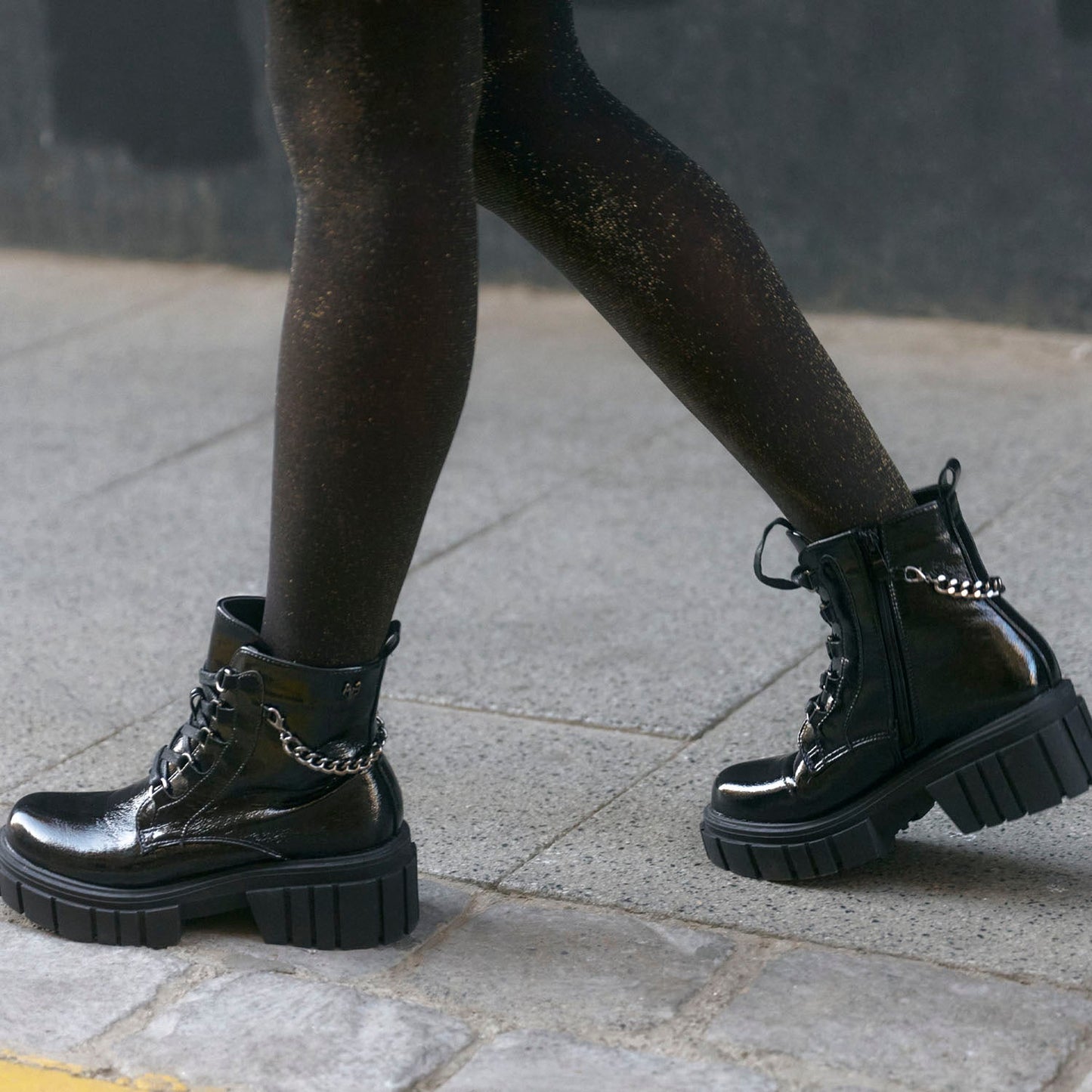 Botín Negro Mujer 35933