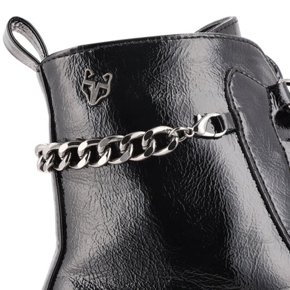 Botín Negro Mujer 35933