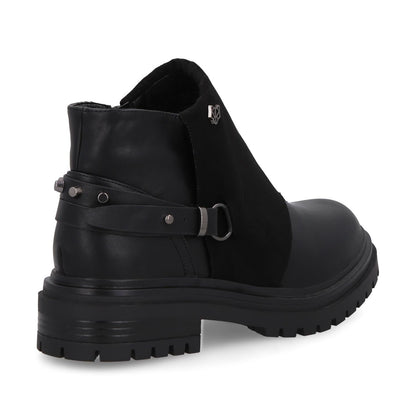 Botín Negro Mujer 35955