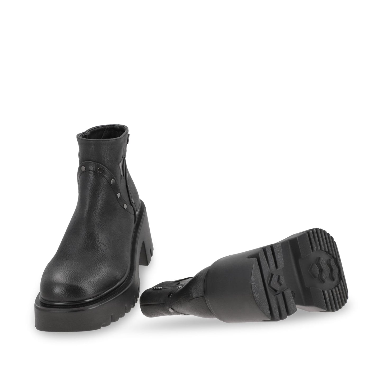 Botín Negro Mujer 45752