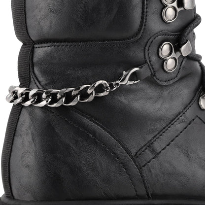 Botín Negro Mujer 45801