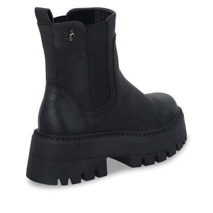 Botín Negro Mujer 45803