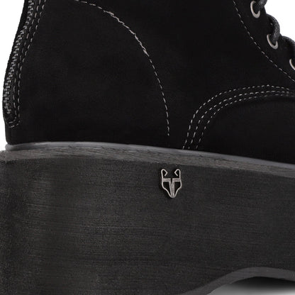 Botín Negro Mujer 45811