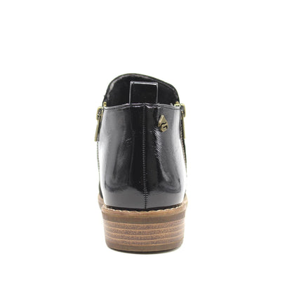 Botín Negro Mujer C7338