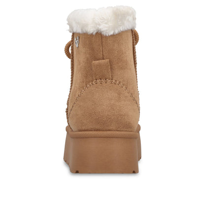 Botin Plataforma Beige Mujer 4811508 - Gotta Mexico
