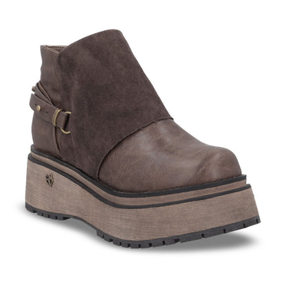 Botin Plataforma Café Mujer 1509B - Gotta Mexico
