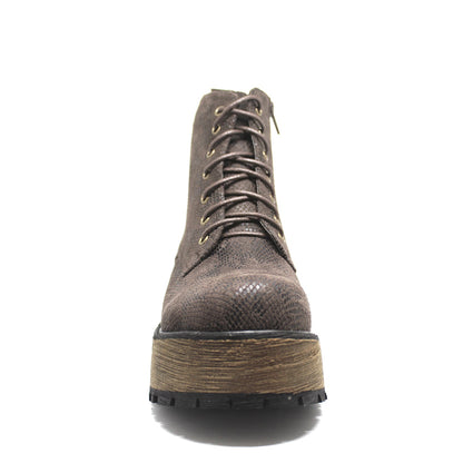 Botín Plataforma Café Mujer 15111