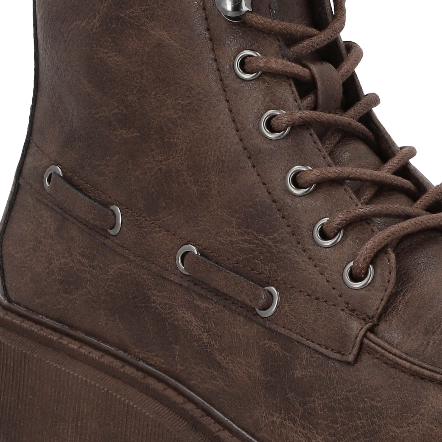 Botin Plataforma Café Mujer 23507 - Gotta Mexico