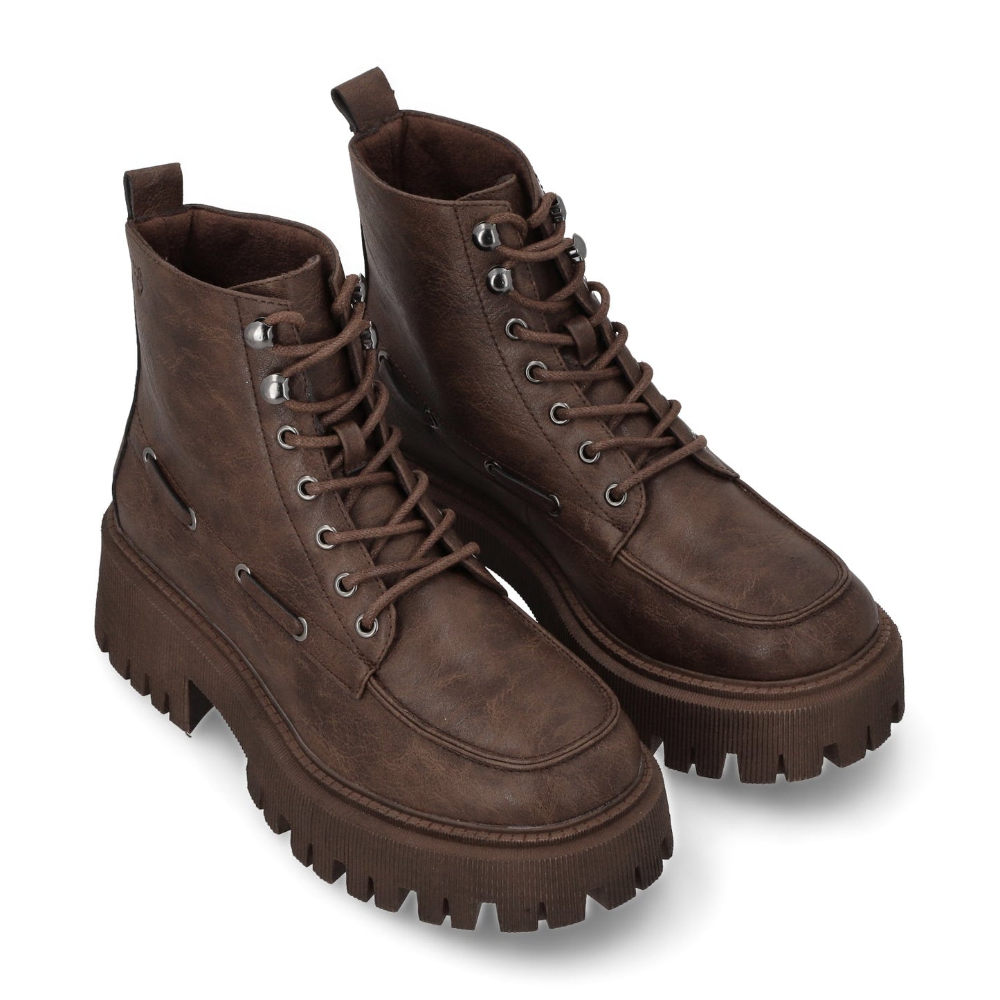 Botin Plataforma Café Mujer 23507 - Gotta Mexico