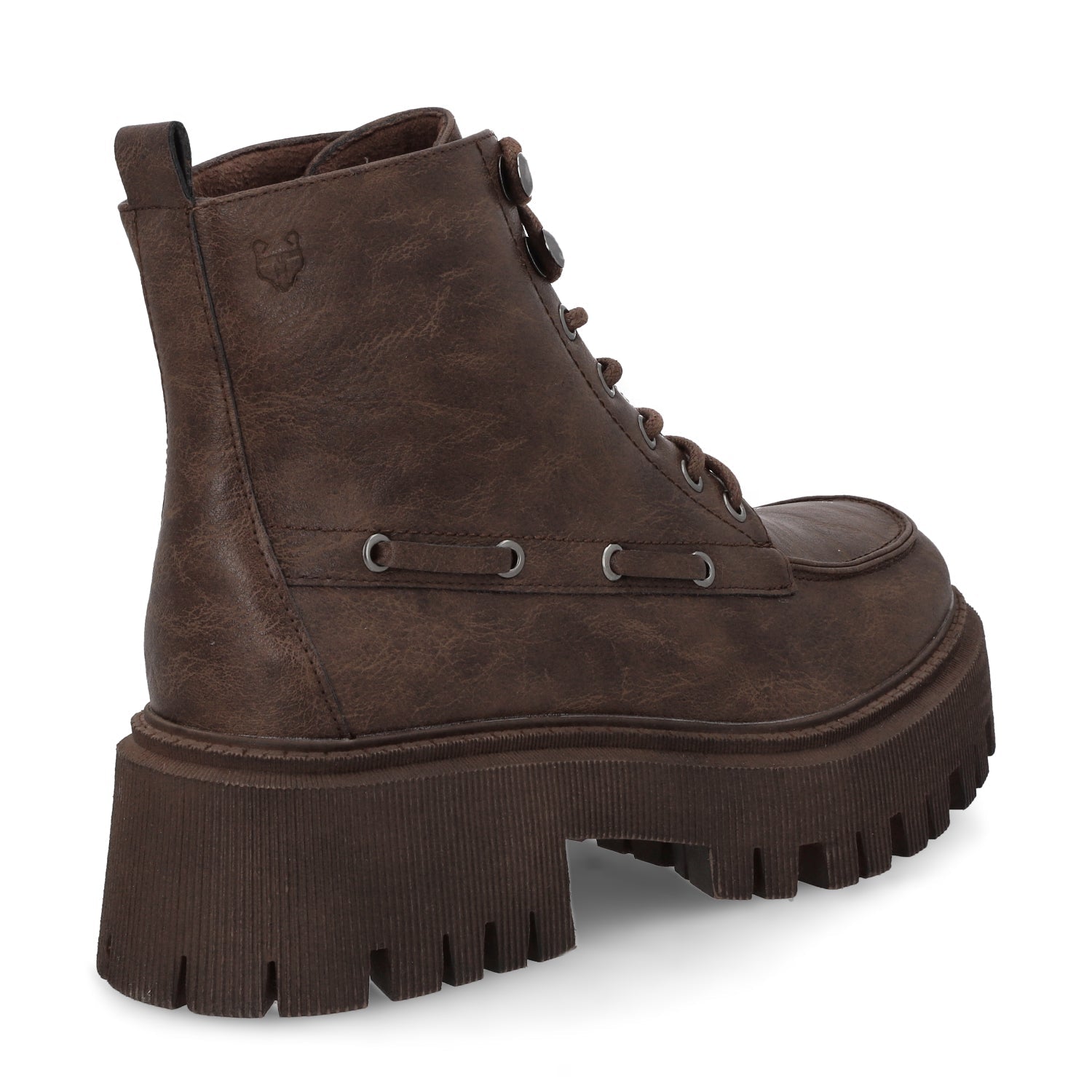 Botin Plataforma Café Mujer 23507 - Gotta Mexico