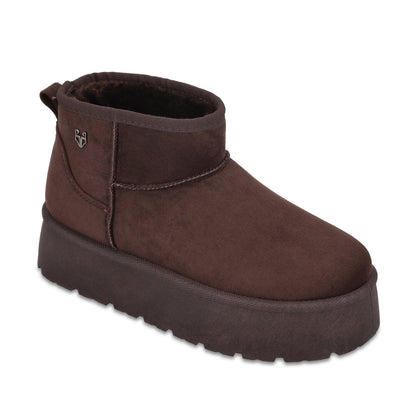 Botin Plataforma Café Mujer 4811153 - Gotta Mexico