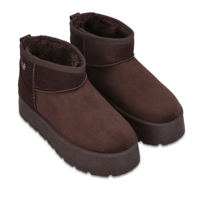 Botin Plataforma Café Mujer 4811153 - Gotta Mexico