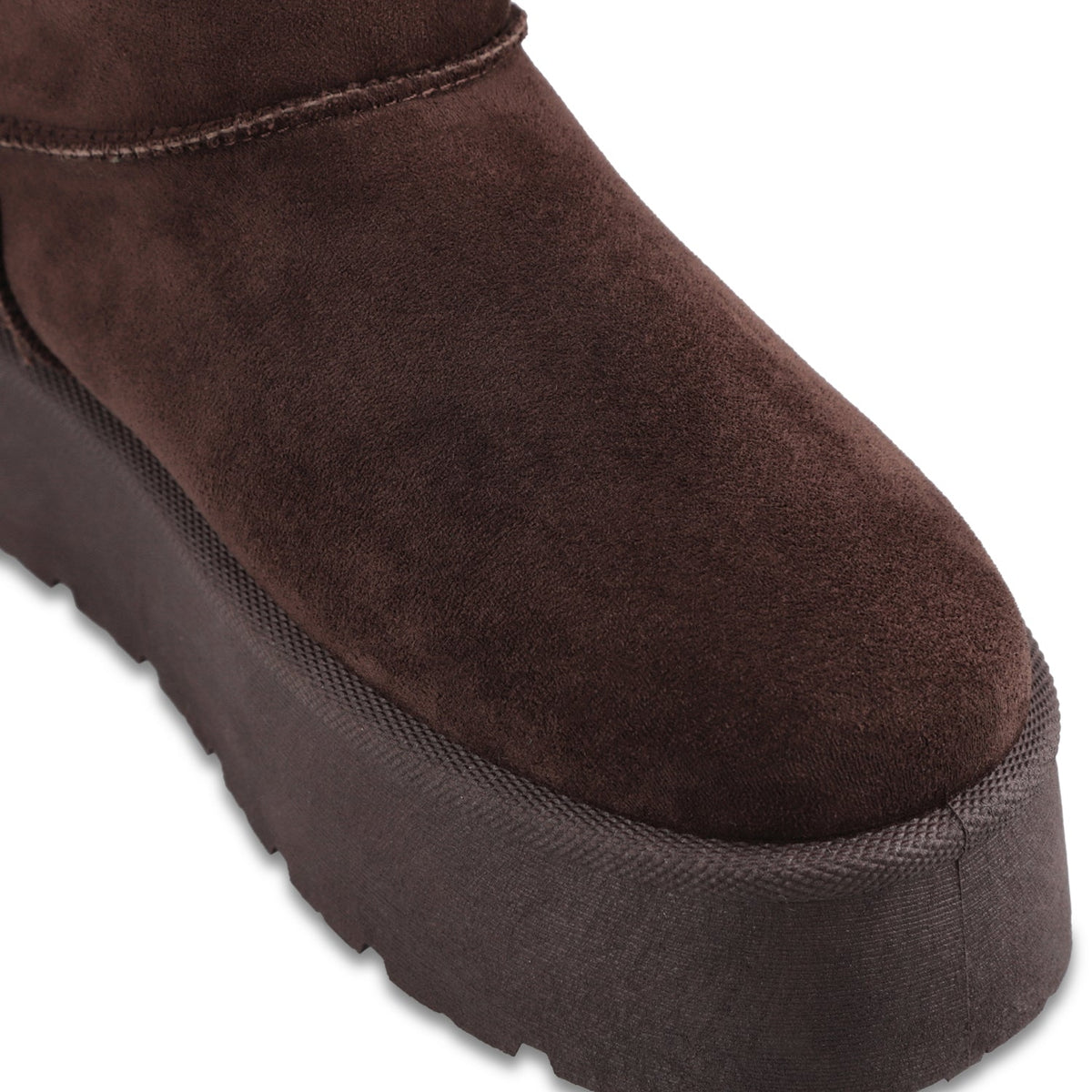 Botin Plataforma Café Mujer 4811153 - Gotta Mexico