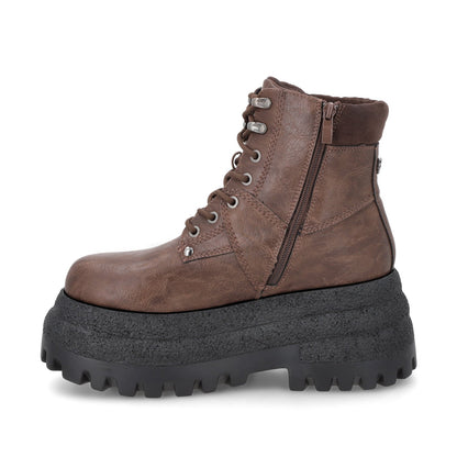 Botin Plataforma Café Mujer 55290