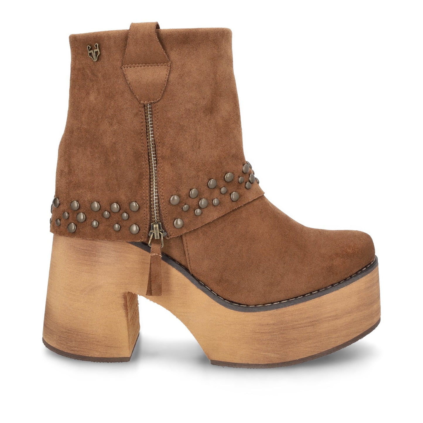 Botin Plataforma Camel Mujer 15045 - Gotta Mexico
