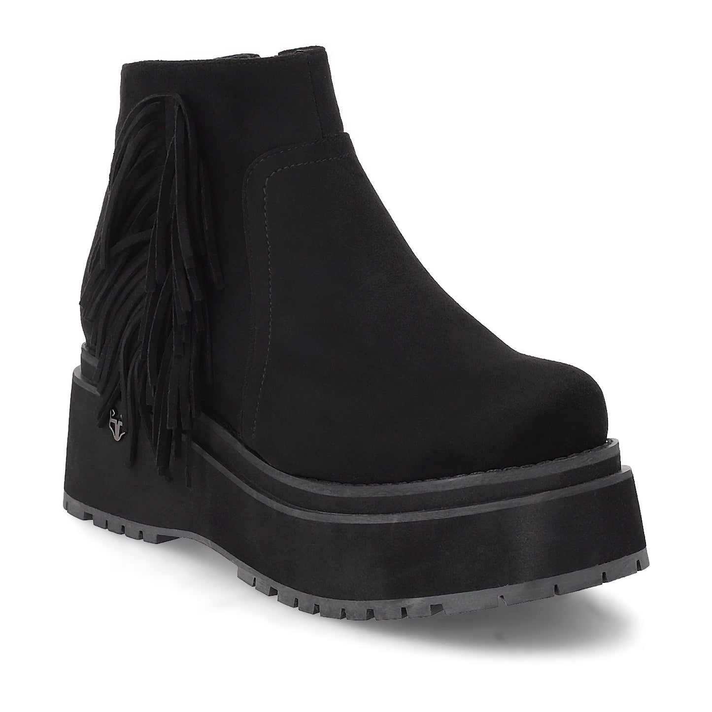Botin Plataforma Negro Mujer 1509A - Gotta Mexico