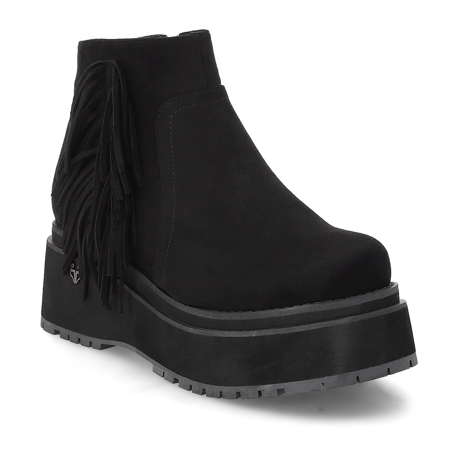 Botin Plataforma Negro Mujer 1509A - Gotta Mexico
