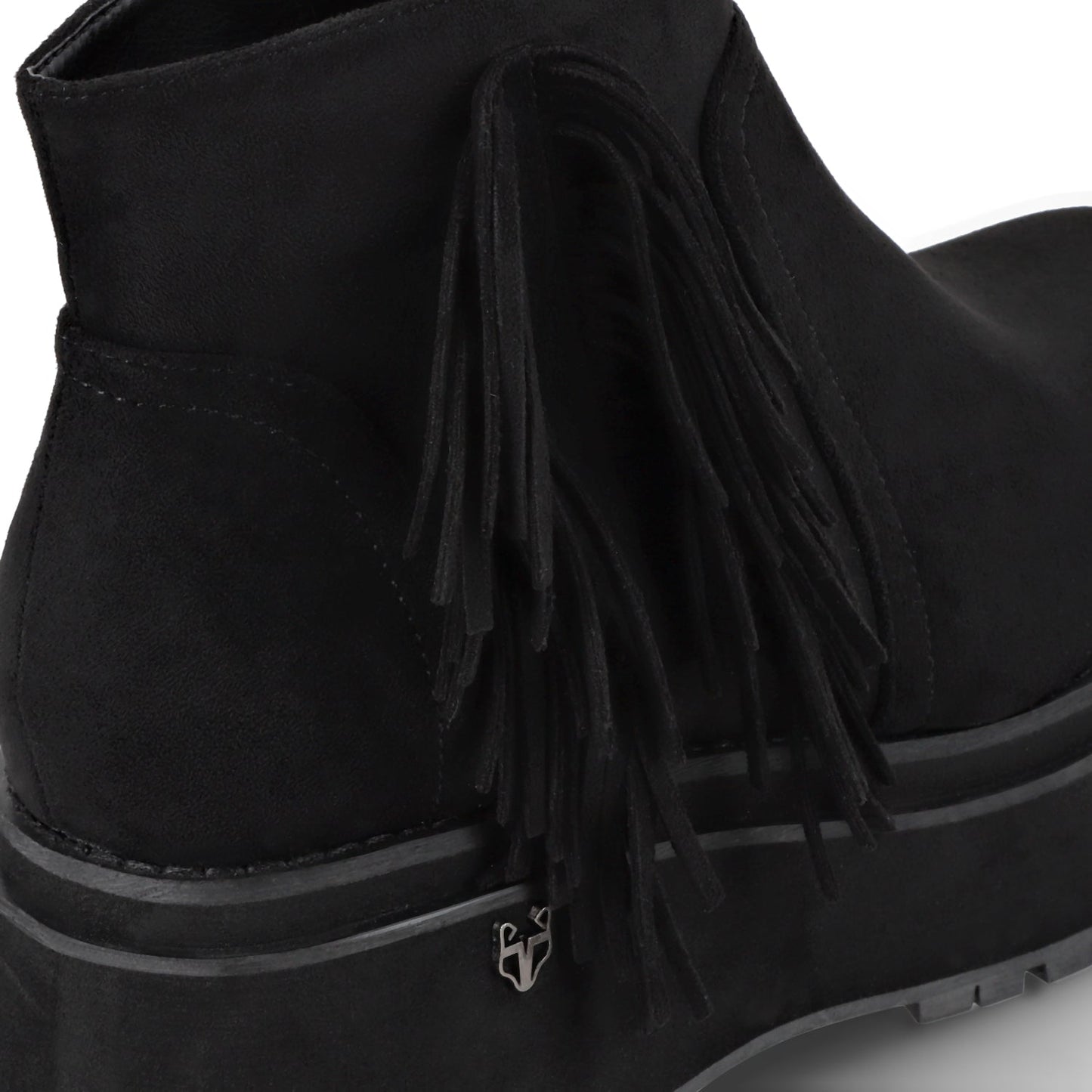 Botin Plataforma Negro Mujer 1509A - Gotta Mexico