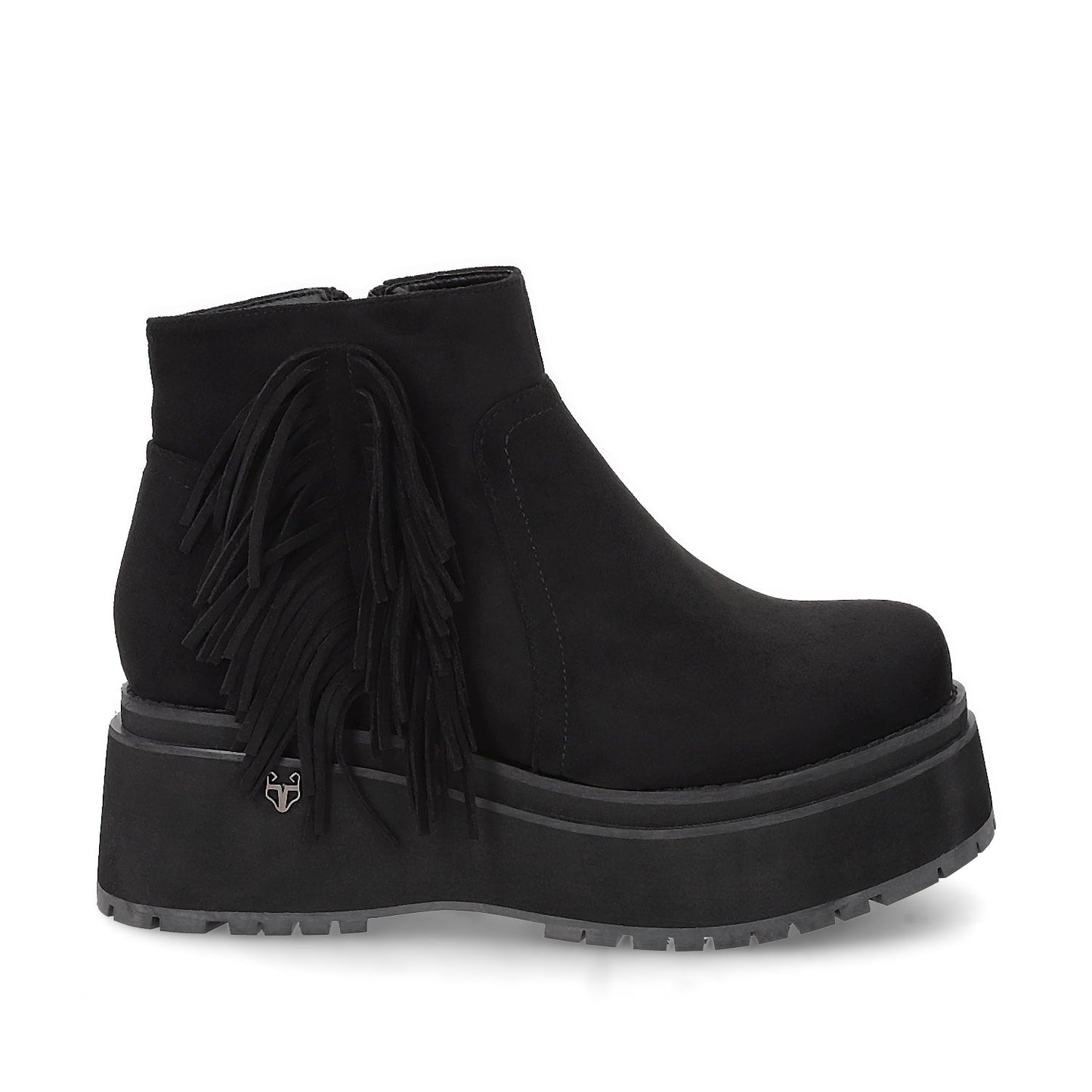 Botin Plataforma Negro Mujer 1509A - Gotta Mexico