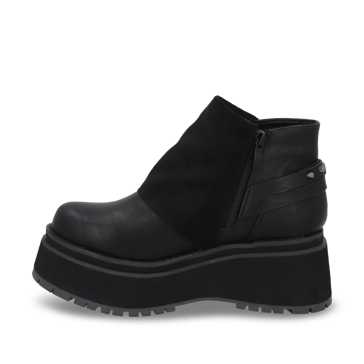 Botin Plataforma Negro Mujer 1509B - Gotta Mexico