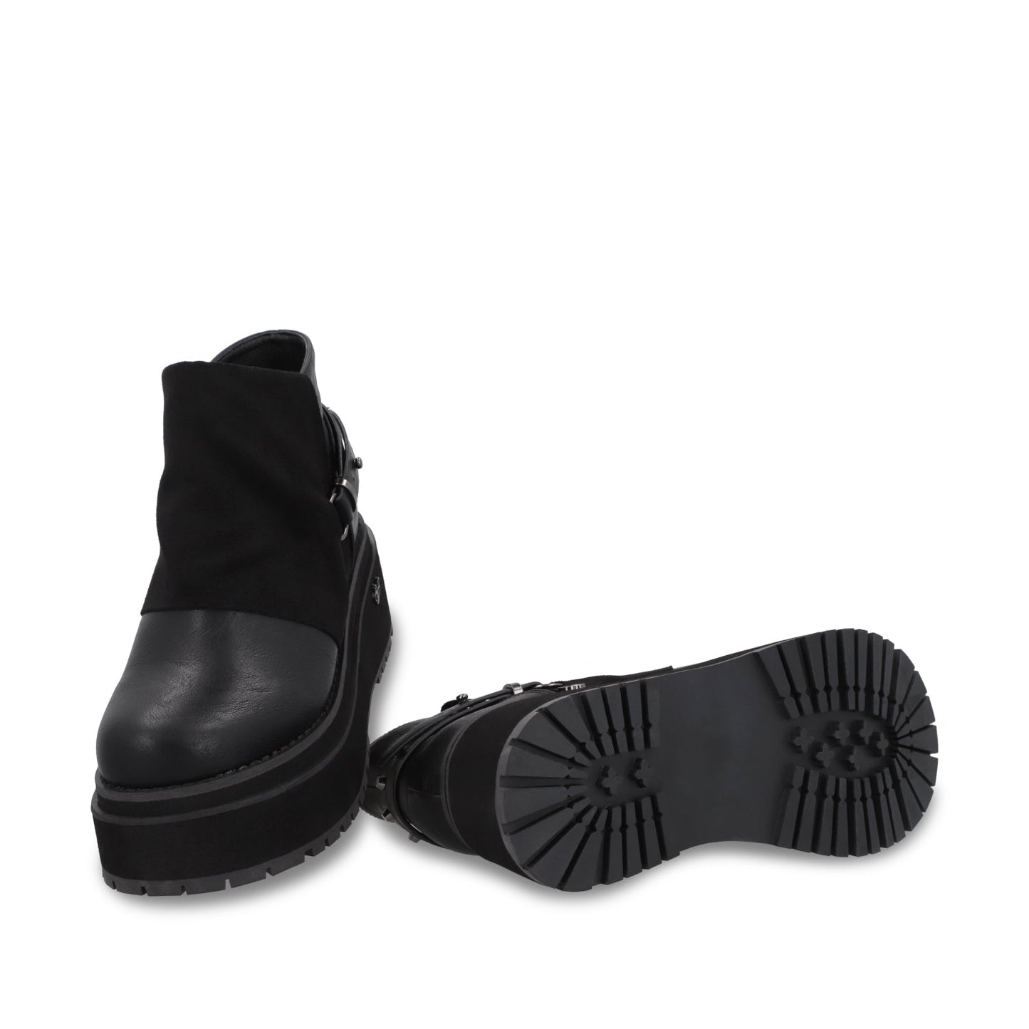 Botin Plataforma Negro Mujer 1509B - Gotta Mexico