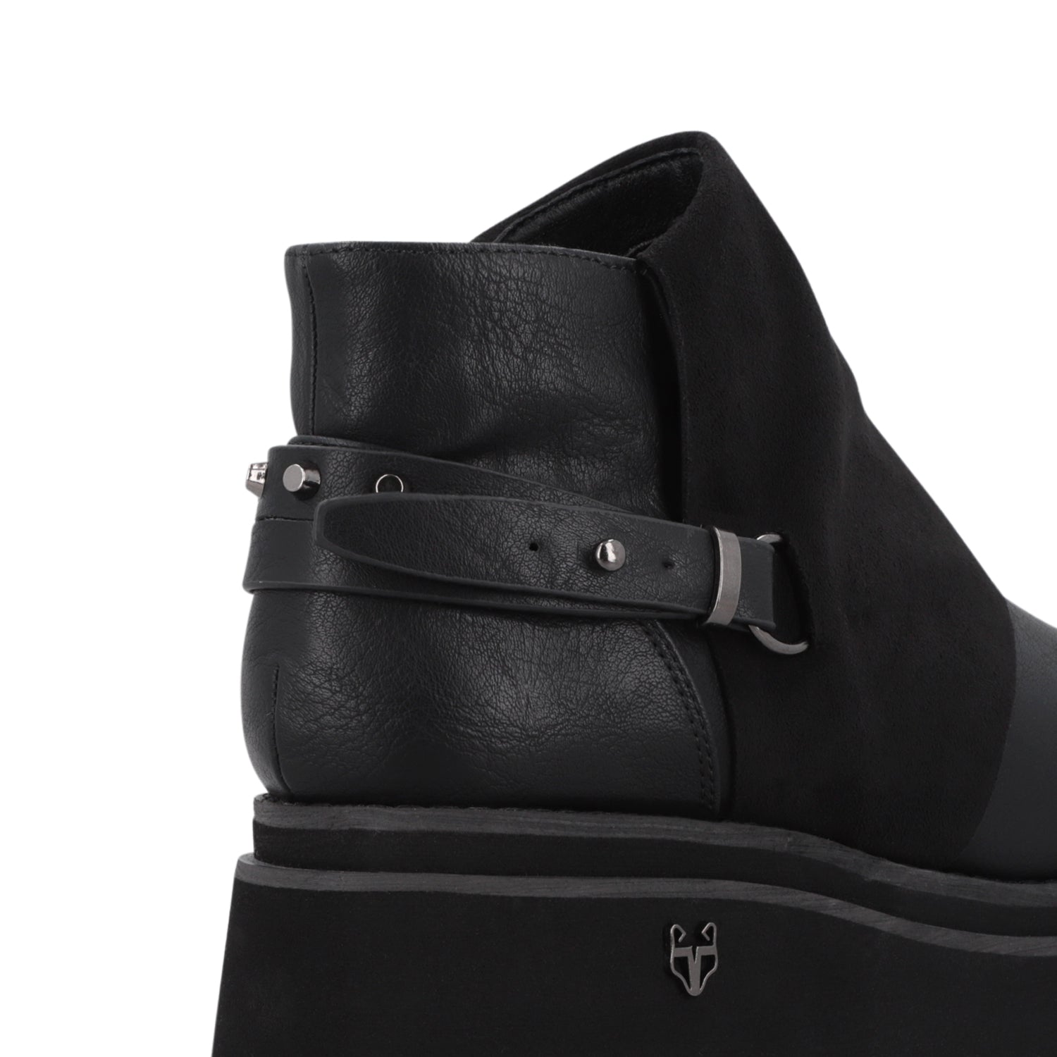 Botin Plataforma Negro Mujer 1509B - Gotta Mexico