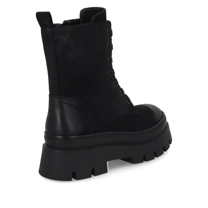 Botín Plataforma Negro Mujer 46102
